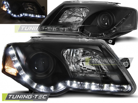Tuning iluminari - Faruri VW PASSAT B6 3C 03.05-10 DAYLIGHT NEGRU