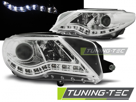 Tuning iluminari - Faruri VW PASSAT CC DAYLIGHT CROM