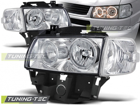 Faruri VW T4 08.96-03.03 BUS ANGEL EYES CROM