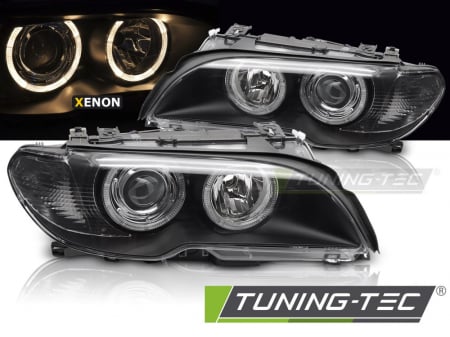 Tuning iluminari - Faruri XENON BMW E46 Coupe Cabrio facelift