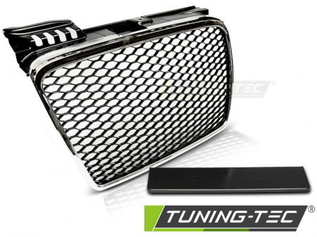 Grile auto - GRILA AUDI A4 (B7) RS-TYPE 11.04-03.08 Crom