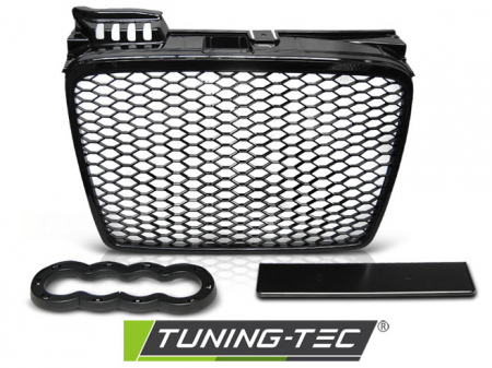 Grila AUDI A4 B7 RS-TYPE Negru lucios GRAU51 [1]
