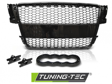 Grila AUDI A5 07-06.11 RS-STYLE negru lucios [1]