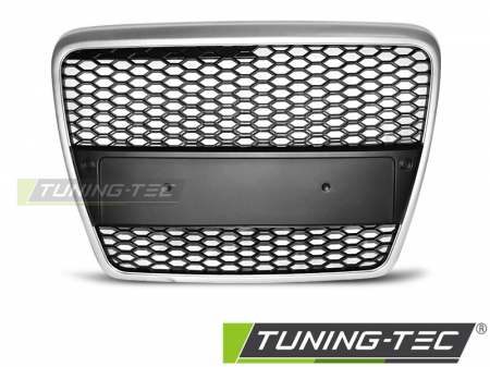 GRILA AUDI A6 (C6) RS-TYPE 04.04-08 MATT SILVER