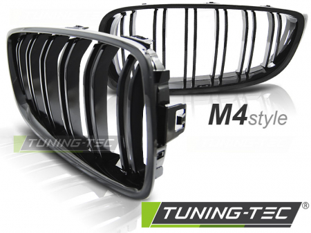 Grile sport - GRILA BMW F32,F33,F36 13-  M4 LOOK Negru Lucios