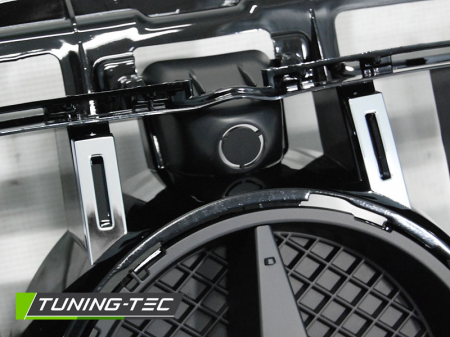 Grila MERCEDES W213 16-18 crom negru GT-R LOOK [2]