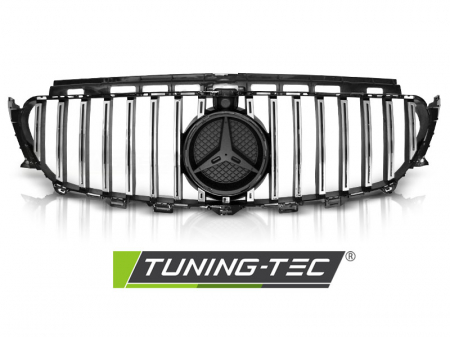 Grila MERCEDES W213 16-18 crom negru GT-R LOOK [1]