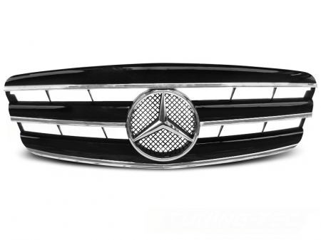 Grile sport - Grila Mercedes W221 2005-2009 CL-Style Negru Crom