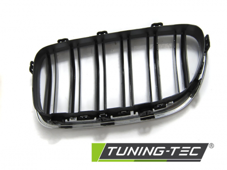 Grila radiator pentru BMW F10/F11 Crom cu negru [3]