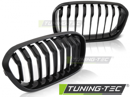Grile sport - Grila sport BMW F20 F21 LCI intre 2015-2018 Dublu Negru Lucios