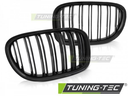 Grile sport - Grile duble BMW F01 09-07.12 negru lucios 