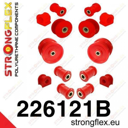Suspensii auto - Kit bucse poliuretanice punte fata si spate pentru Seat Leon - 226121B