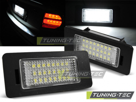 Lumini la numar - Lampa LED numar inmatriculare AUDI Q5 / A4 08-10 / A5 / TT / VW PASSAT B6 KOMBI LED CANBUS