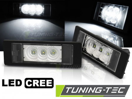 Lumini la numar - Lampa LED numar inmatriculare BMW E63/E64/E81/E87/Z4/MINI LED CREE CLEAR