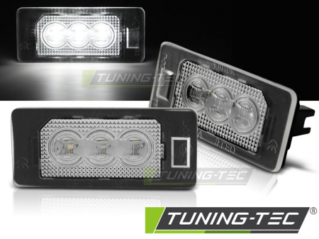 Lumini la numar - Lampa LED numar inmatriculare BMW E90 / F30 / F32 / E39 / E60 / F10 / X3 / X5 / X6 3xLED