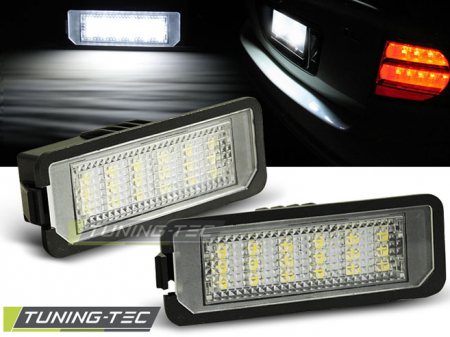 Lumini la numar - Lampa LED numar inmatriculare VW GOLF IV GOLF V PASSAT B6 PASSAT EOS PHATEON NEW BEETLE 06-  LUPO 99-06 POLO 9N3