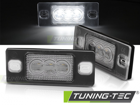 Lumini la numar - Lampa LED numar inmatriculare VW TIGUAN / TOUAREG / GOLFV,VI VARIANT /  PORSCHE CAYENNE 3xLED Canbus