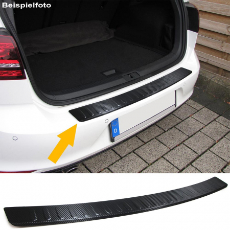 Ornamente crom exterior - Ornament portbagaj carbon Dacia Duster dupa 2010