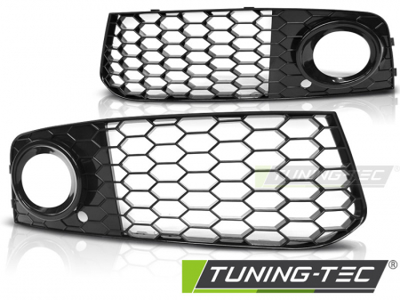 Grile auto - Rama Proiectoare AUDI A4 B8 08-10.11 Negru RS style GRAU19