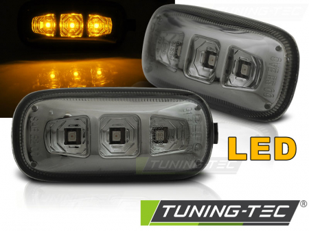 Semnalizari aripa - SEMNALIZARI FATA AUDI A4 B6 10.00-10.04 / A4 B7 11.04-08 Fumuriu LED