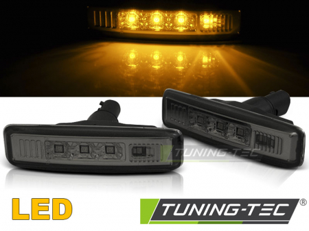Semnalizari aripa - SEMNALIZARI FATA BMW E39 09.95-08.03 Fumuriu LED
