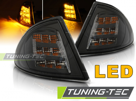 Semnalizari fata - SEMNALIZARI FATA BMW E46 05.98-08.01 NEGRU LED