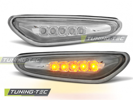 Semnalizari aripa - SEMNALIZARI FATA BMW E46 09.01-03.05 Crom LED