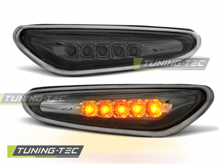 Semnalizari aripa - SEMNALIZARI FATA BMW E46 09.01-03.05 Fumuriu LED
