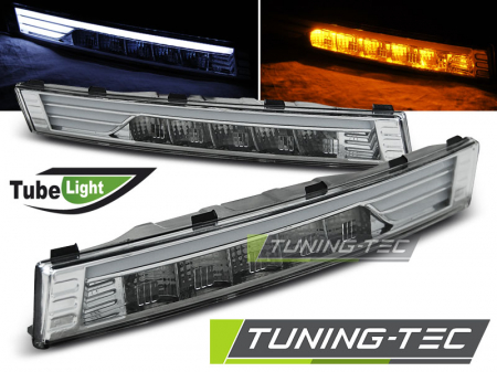 Semnalizari fata - SEMNALIZARI FATA VW PASSAT B6 04.05-09.10 CROM LED