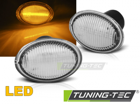 Semnalizari aripa - Semnalizari LED FIAT 500 07-/ FORD KA 08-/ LANCIA YPSILON 04- albe
