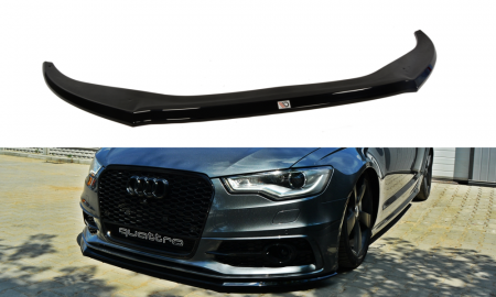 Tuning aerodinamic - SPLITTER BARA FATA AUDI A6 C7 S-LINE v.2