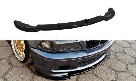 Tuning aerodinamic - SPLITTER BARA FATA BMW 3 E46 MPACK COUPE