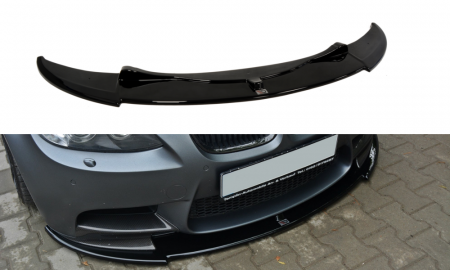 Tuning aerodinamic - SPLITTER BARA FATA BMW M3 E92 / E93 (PREFACE MODEL fits M Performance splitters)