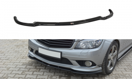 Tuning aerodinamic - SPLITTER BARA FATA Mercedes C W204 AMG-Line (PREFACE)