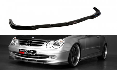 Tuning aerodinamic - SPLITTER BARA FATA MERCEDES CLK W 209 FOR STANDARD VERSION