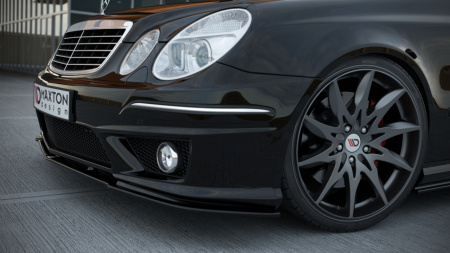Tuning aerodinamic - SPLITTER BARA FATA MERCEDES E W211 AMG FACELIFT