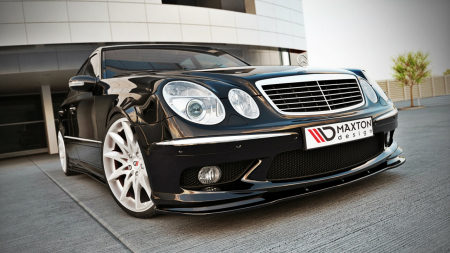 Tuning aerodinamic - SPLITTER BARA FATA MERCEDES E W211 AMG PREFACE