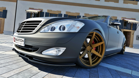 Tuning aerodinamic - SPLITTER BARA FATA MERCEDES S-CLASS W221