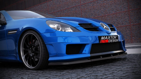 Tuning aerodinamic - SPLITTER BARA FATA  MERCEDES SLK R171 (FOR ME-SLK-R171-AMG172-F1)