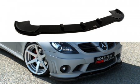 Tuning aerodinamic - SPLITTER BARA FATA MERCEDES SLK R171 (FOR ME-SLK-R171-AMG204-F1)