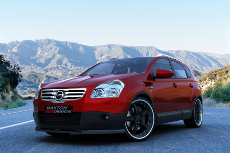 Tuning aerodinamic - SPLITTER BARA FATA NISSAN QASHQAI (PREFACE)