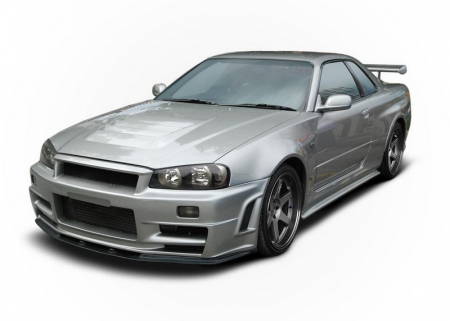 Tuning aerodinamic - SPLITTER BARA FATA NISSAN SKYLINE R34 GTR  Z TYPE (FOR Z TYPE BUMPER)