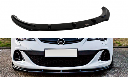 Tuning aerodinamic - SPLITTER BARA FATA OPEL ASTRA J OPC / VXR v.1