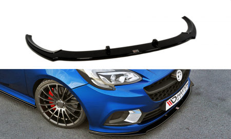 Tuning aerodinamic - SPLITTER BARA FATA OPEL CORSA E OPC / VXR