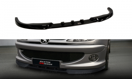 Adaos bara fata - SPLITTER BARA FATA PEUGEOT 206 (for: CC, RC, GTI, S16, XSI, XS, SPORT)