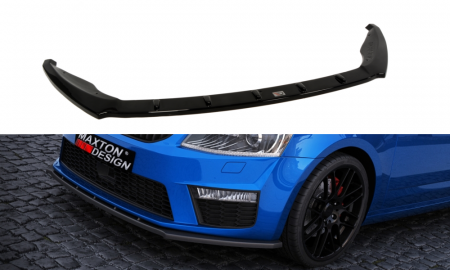 Tuning aerodinamic - SPLITTER BARA FATA v.1 SKODA OCTAVIA III RS