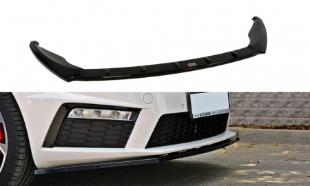 Tuning aerodinamic - SPLITTER BARA FATA v.1 SKODA OCTAVIA III RS FACELIFT