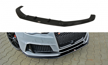 Tuning aerodinamic - SPLITTER BARA FATA v.2 AUDI RS3 8VA SPORTBACK