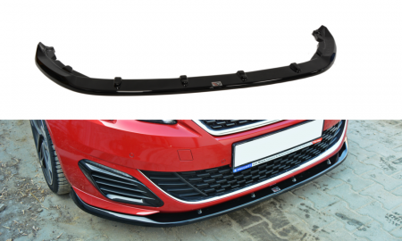 Tuning aerodinamic - SPLITTER BARA FATA v.2 PEUGEOT 308 II GTI