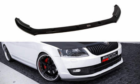 Tuning aerodinamic - SPLITTER BARA FATA v.2 SKODA OCTAVIA III